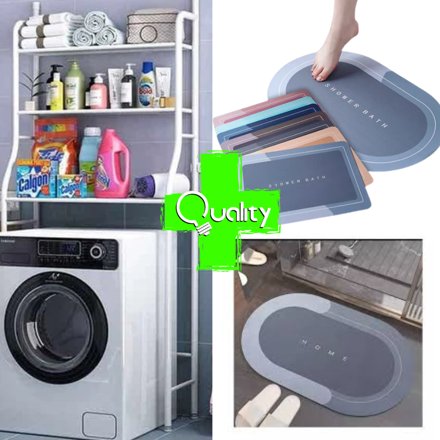 Organizador Lavadora + Tapete Adsorbente